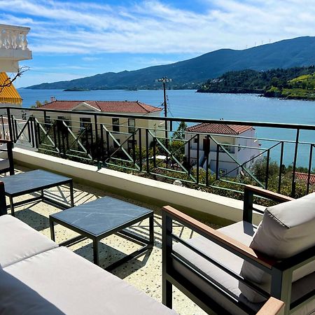 Villa Sofia Sea View Pórosz Kültér fotó