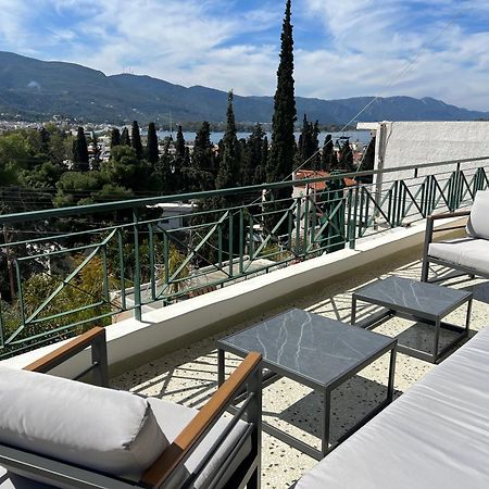 Villa Sofia Sea View Pórosz Kültér fotó