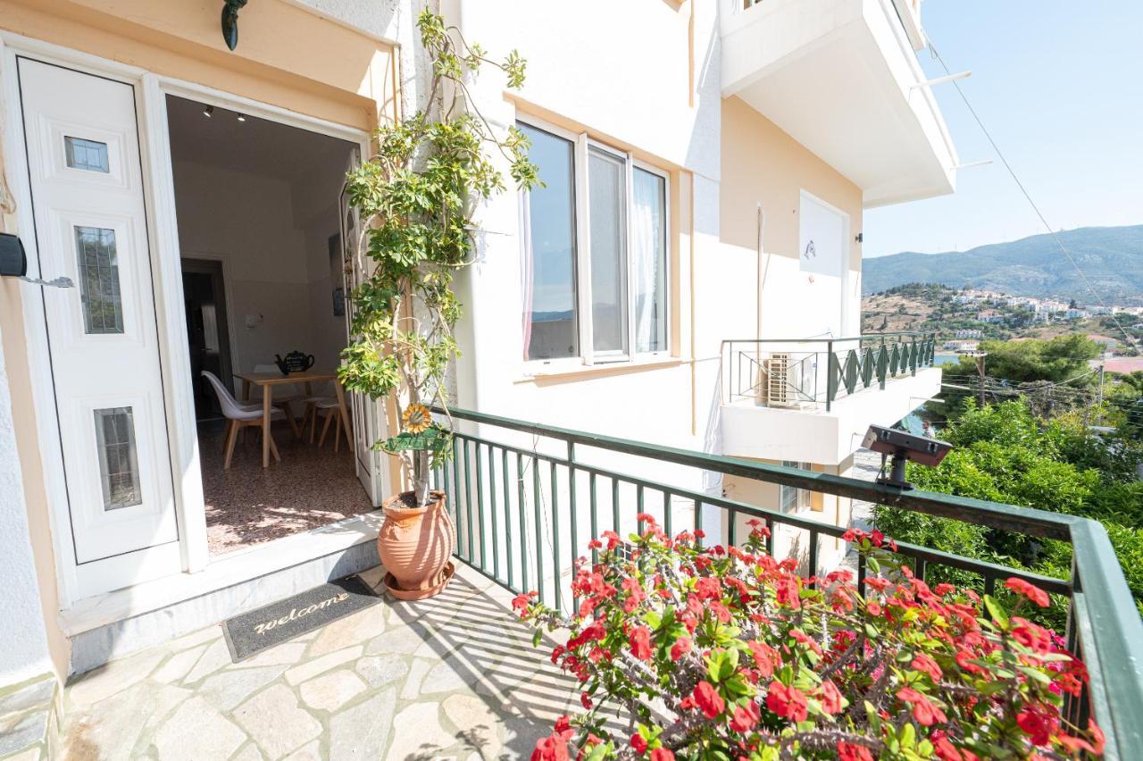 Villa Sofia Sea View Pórosz Kültér fotó