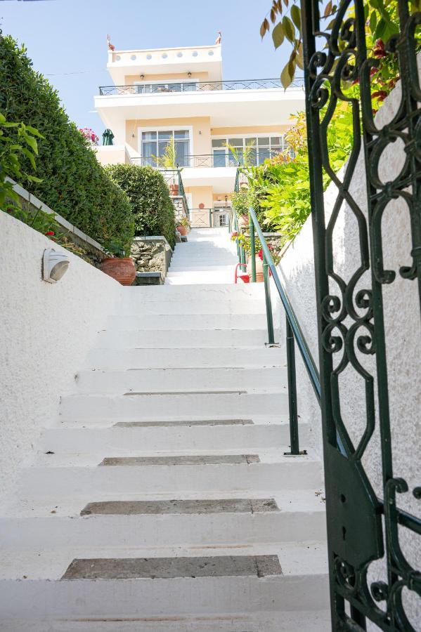 Villa Sofia Sea View Pórosz Kültér fotó