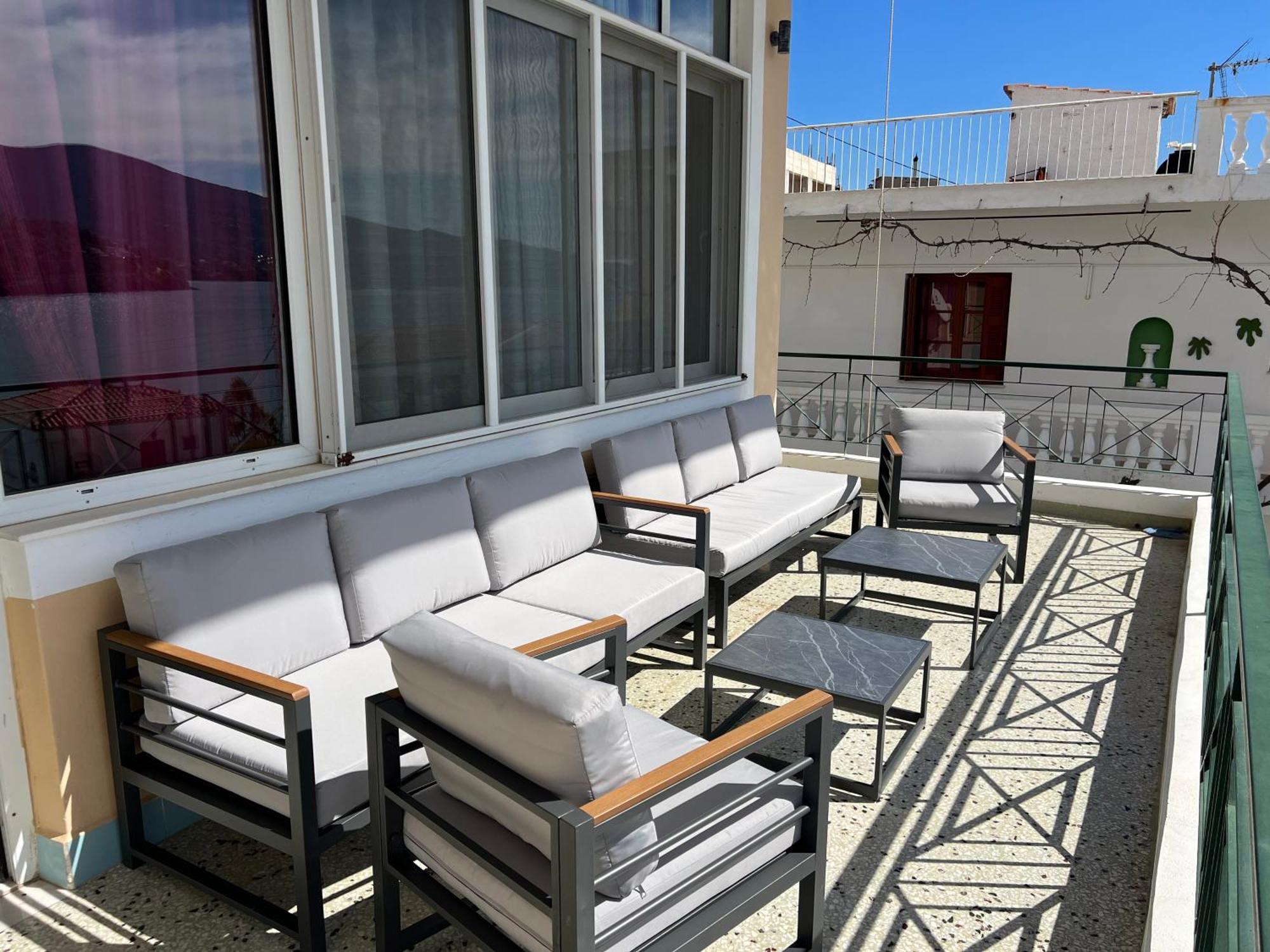 Villa Sofia Sea View Pórosz Kültér fotó